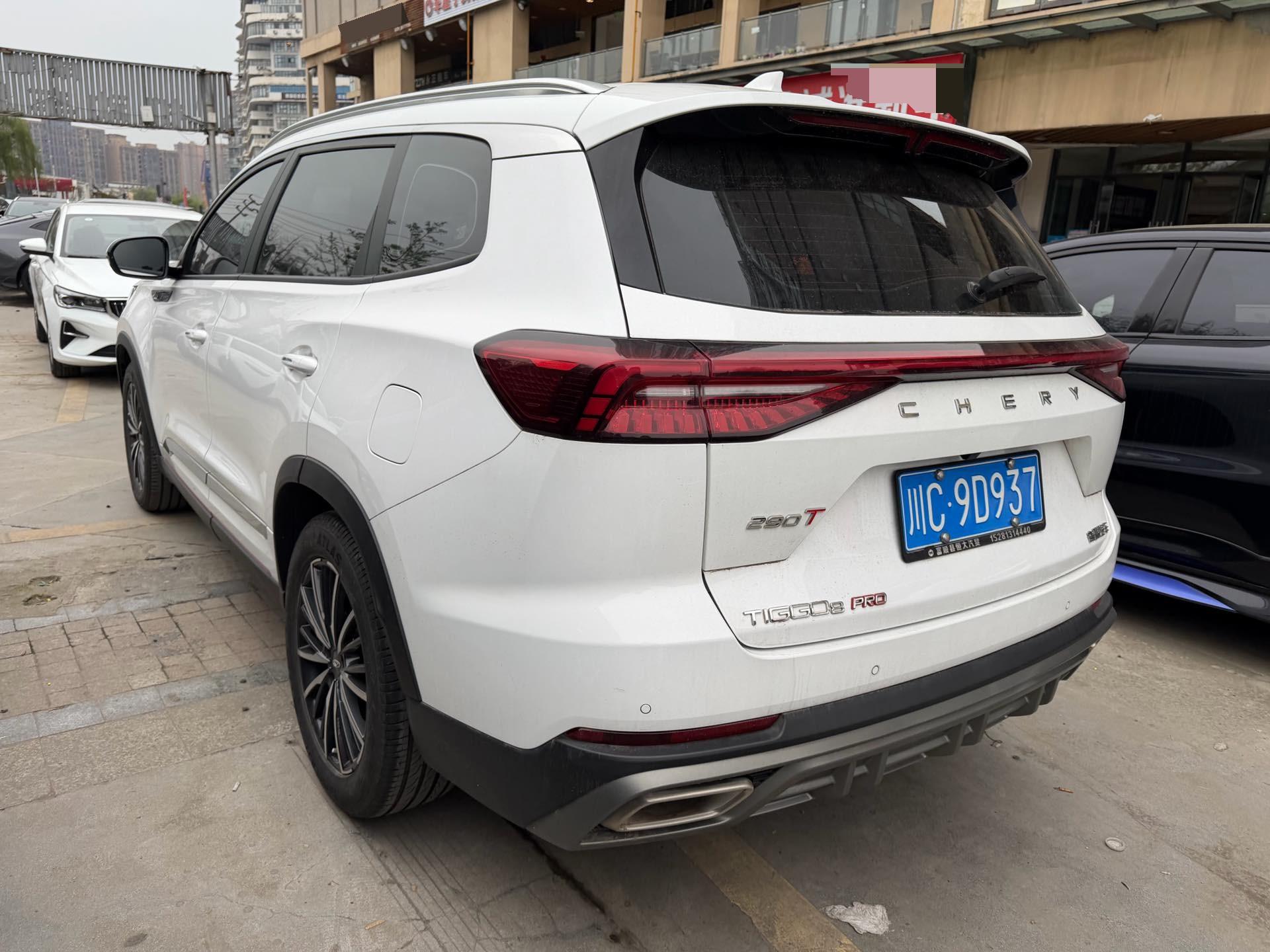 奇瑞 2022款 瑞虎8 PRO 1.6T 290T 两驱天穹版5座