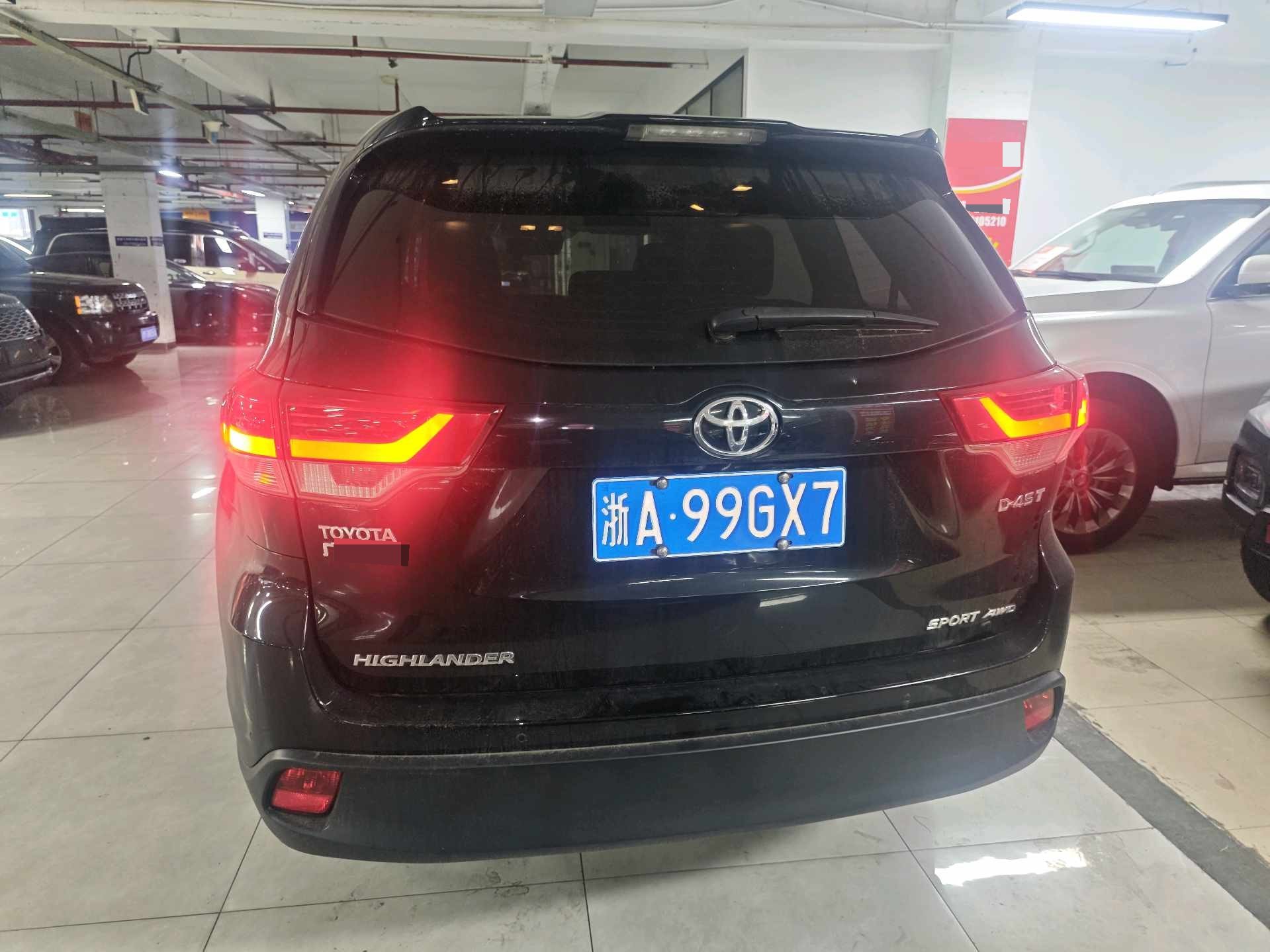 丰田 2018款 汉兰达 2.0T 四驱豪华版7座
