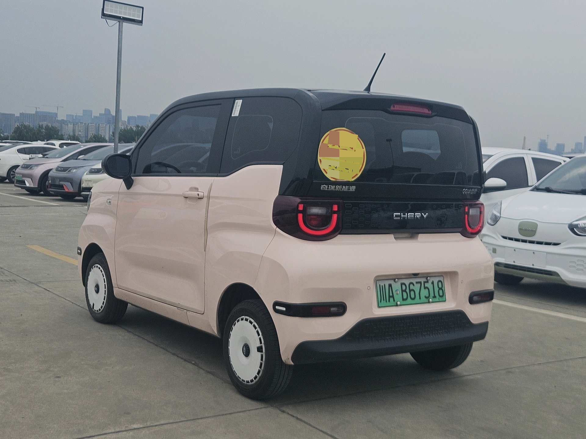 Chery 2023 QQ Ice Cream 170km Milk Shake LFP