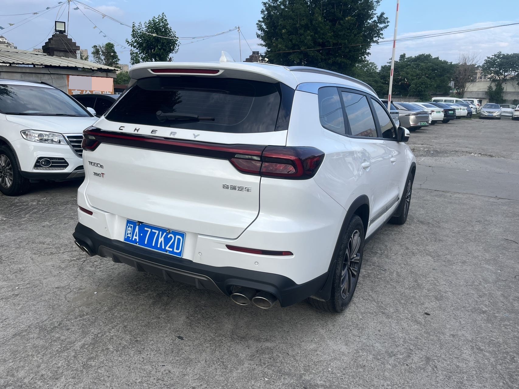 Chery 2021 Tiggo 8 2.0TGDI 390TGDI Kunpeng Edition Zhufeng Edition