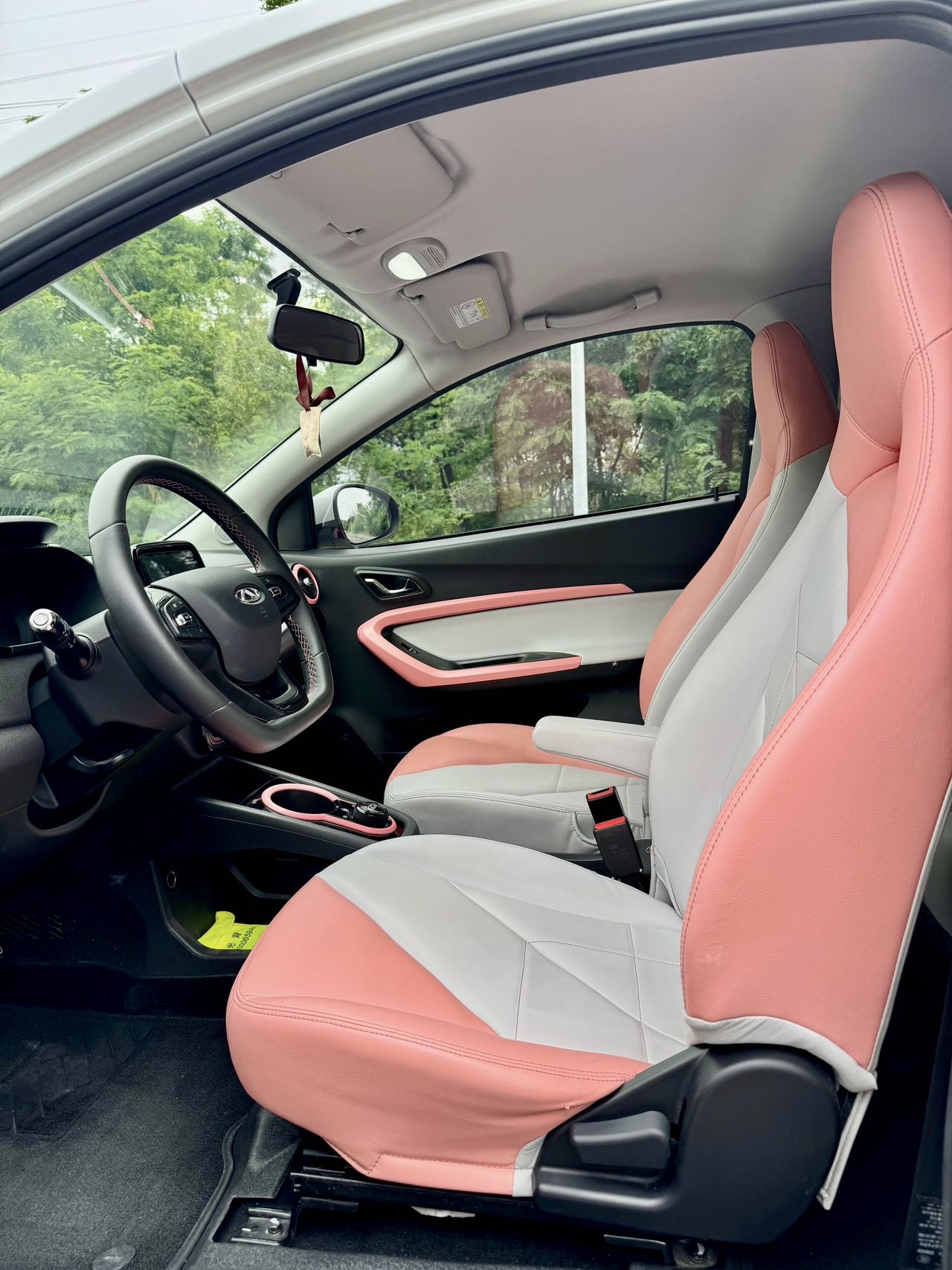 Chery 2022 eQ1 Sweet Pink Half Sugar Edition Ternary Lithium 28.8kWh 30kW 301km (Facelift)