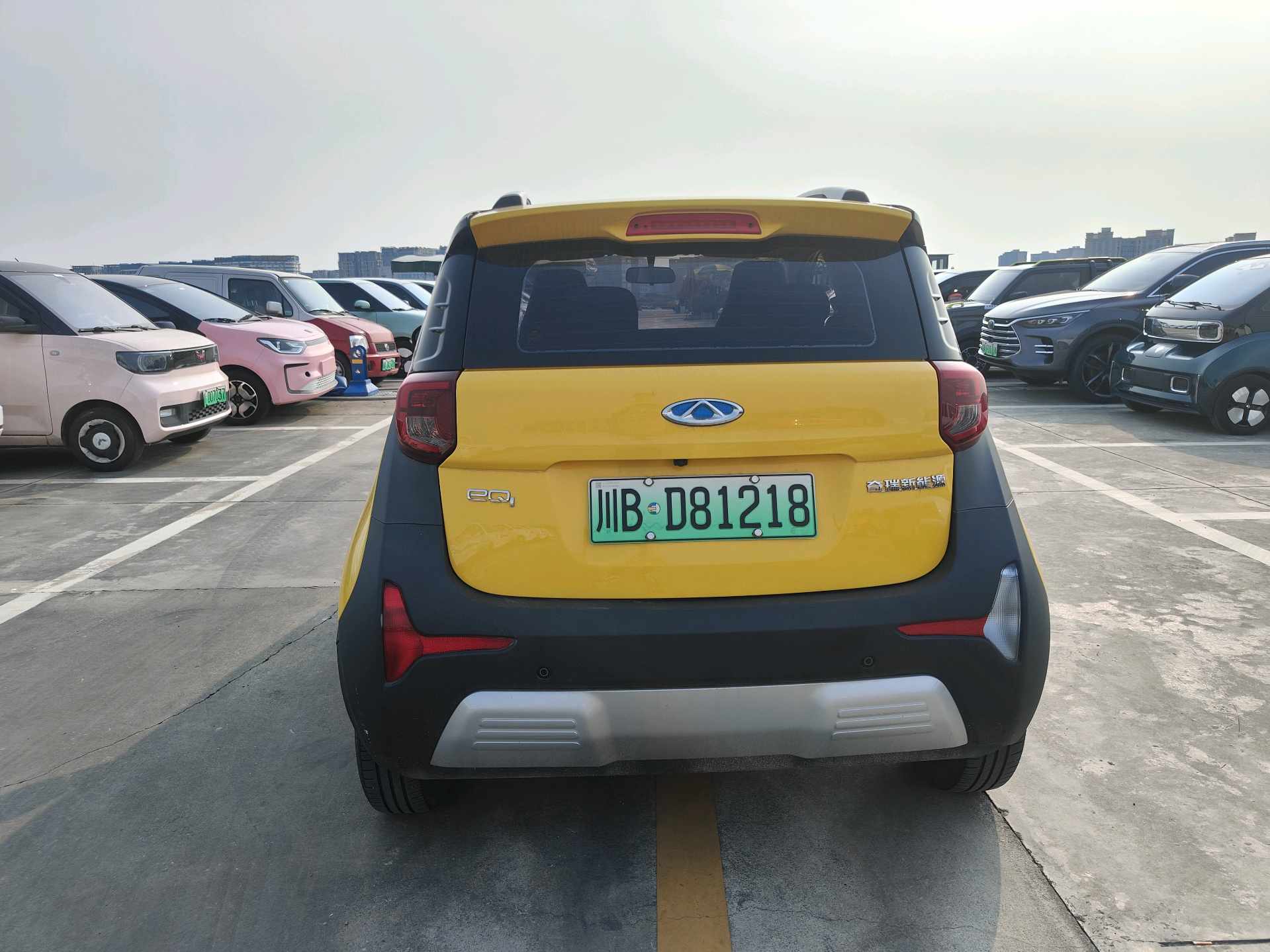 奇瑞 2021款 eQ1 20万蚁粉款 氧气版 三元锂 301km