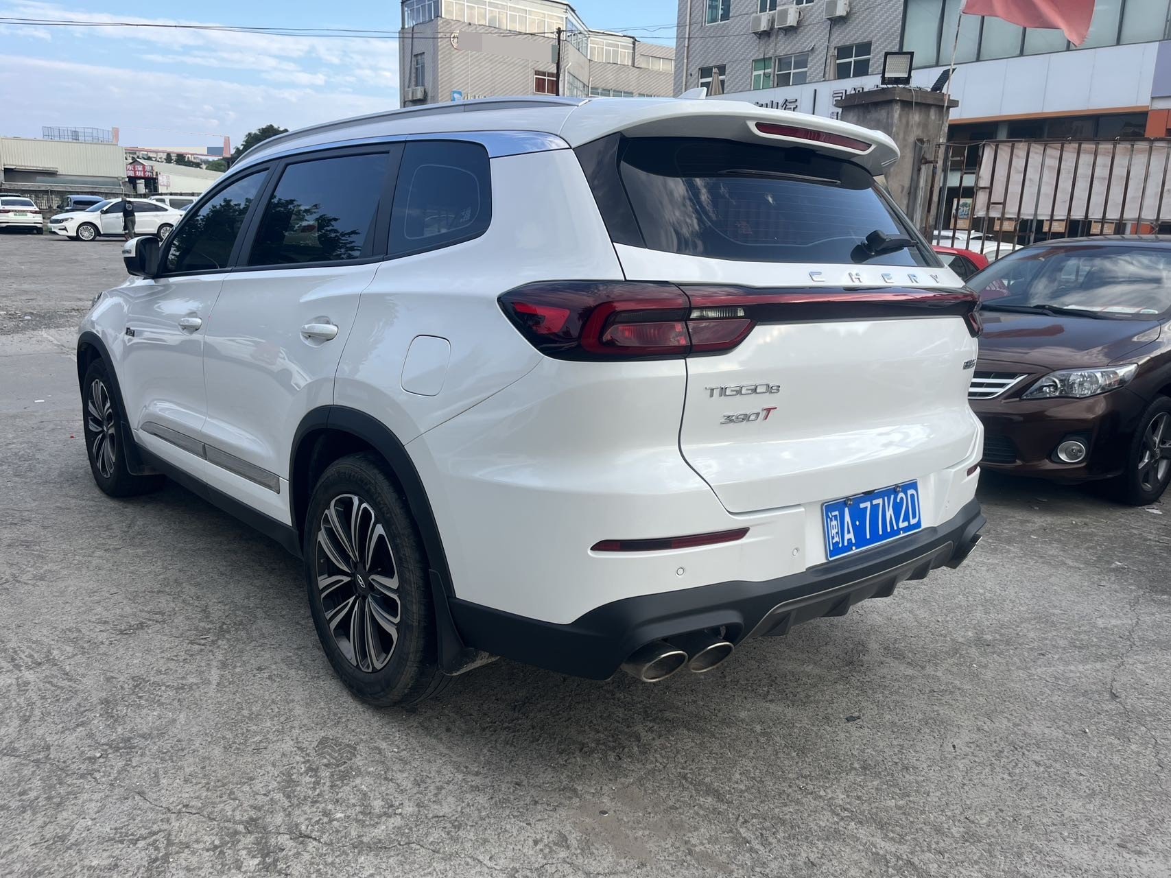 Chery 2021 Tiggo 8 2.0TGDI 390TGDI Kunpeng Edition Zhufeng Edition
