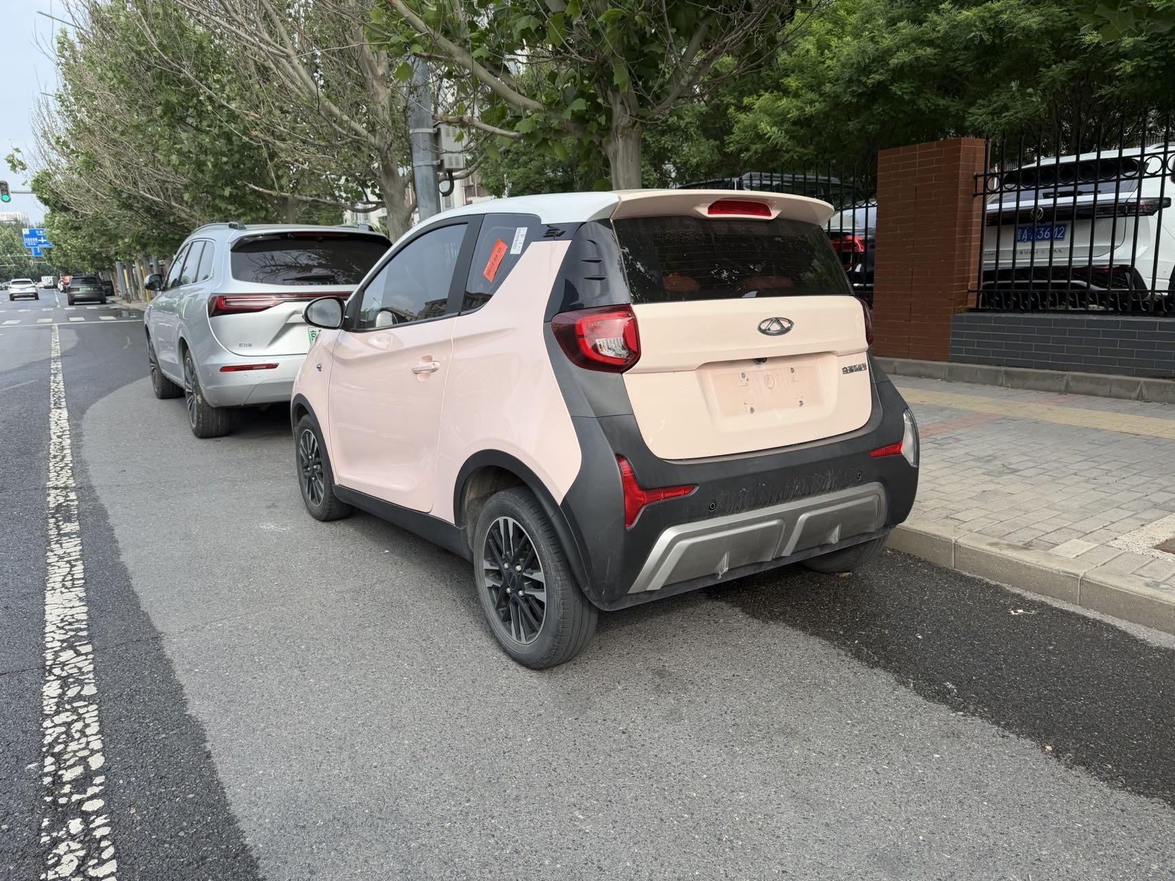 Chery 2022 eQ1 Sweet Pink Half Sugar Edition Ternary Lithium 30kW 301km