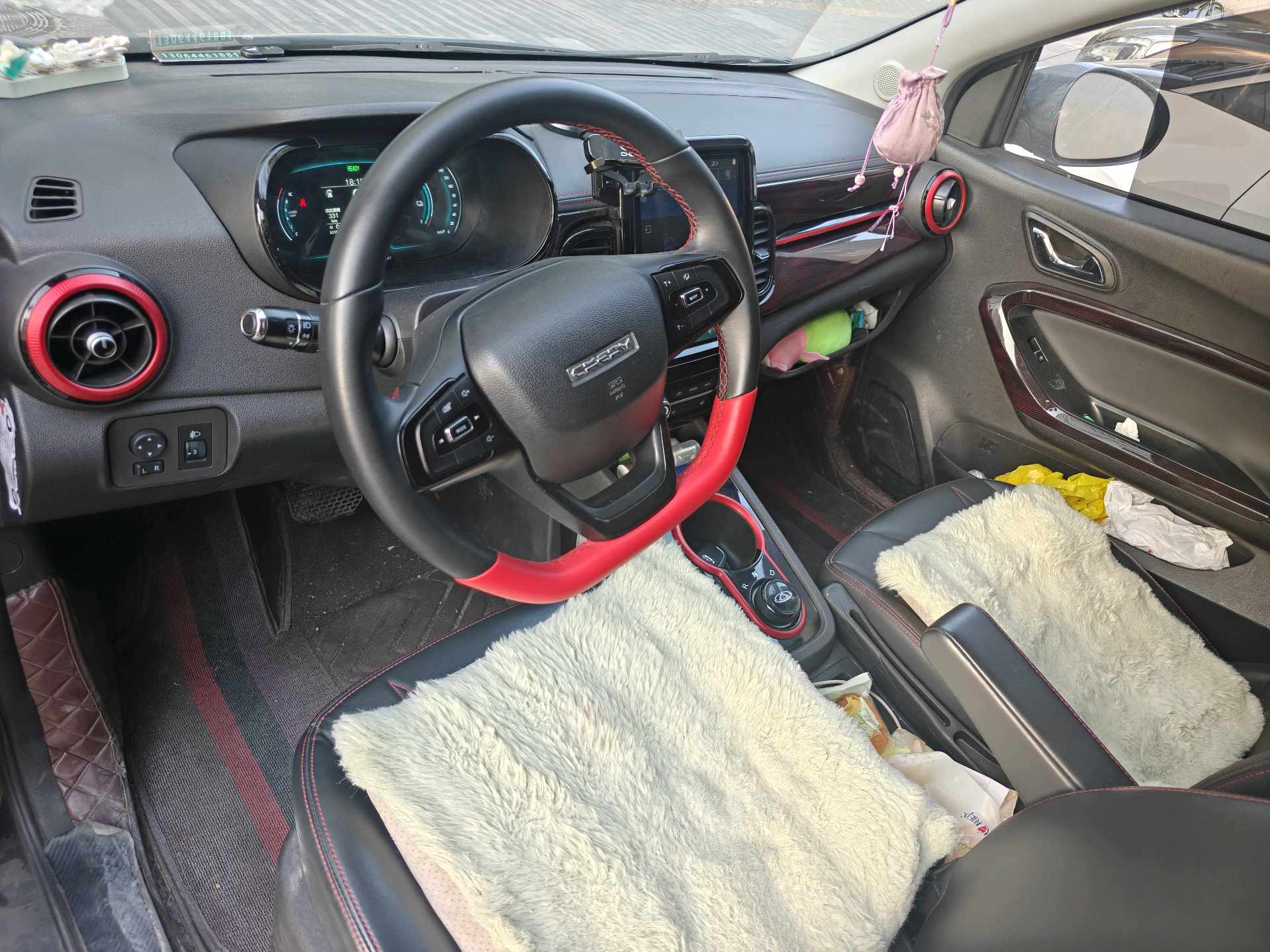 Chery 2022 eQ1 Sweet Pink Half Sugar Edition Ternary Lithium 30kW 408km (Facelift)
