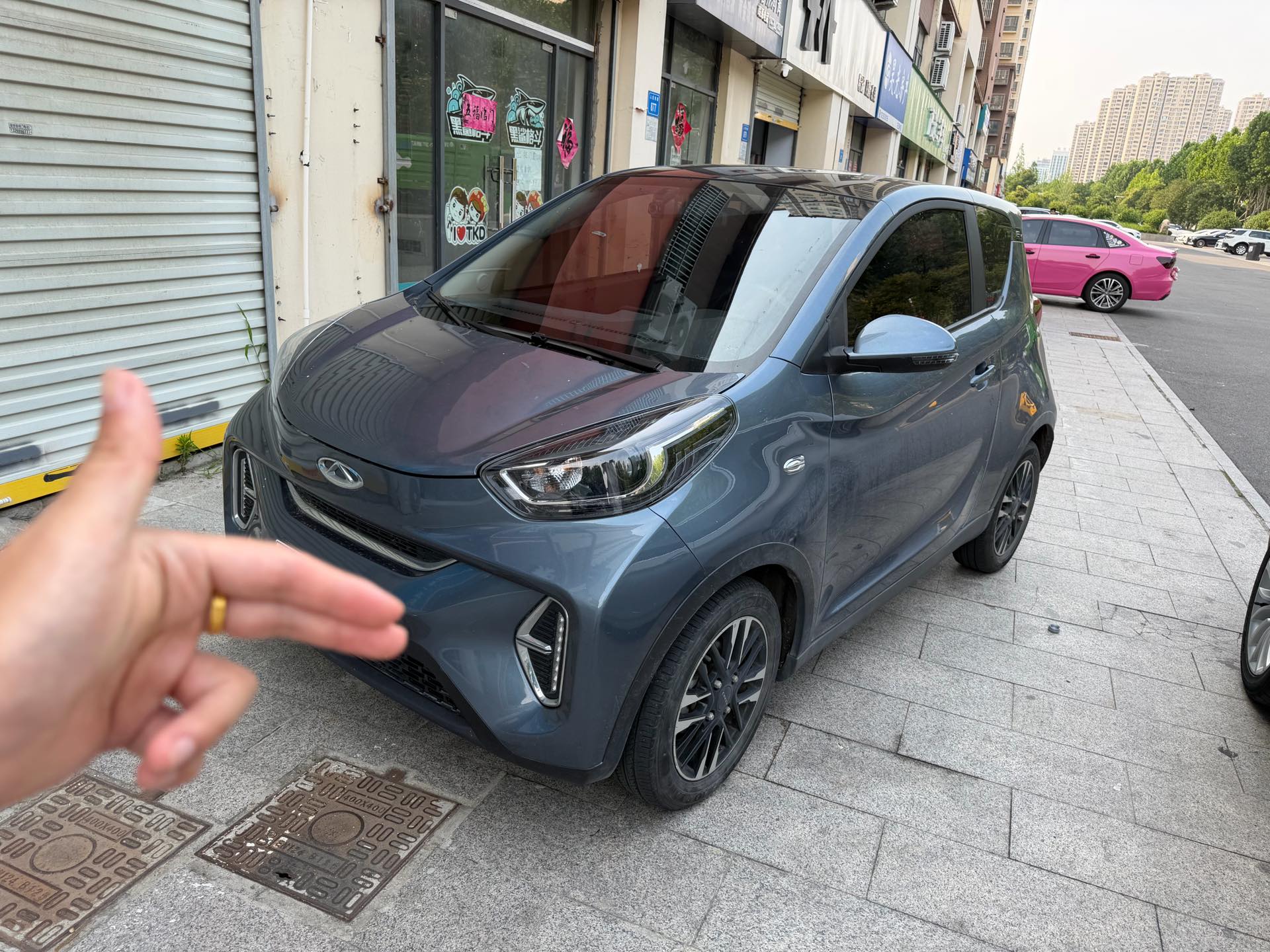 Chery 2022 eQ1 Sweet Pink Half Sugar Edition Ternary Lithium 30kW 301km (Facelift)