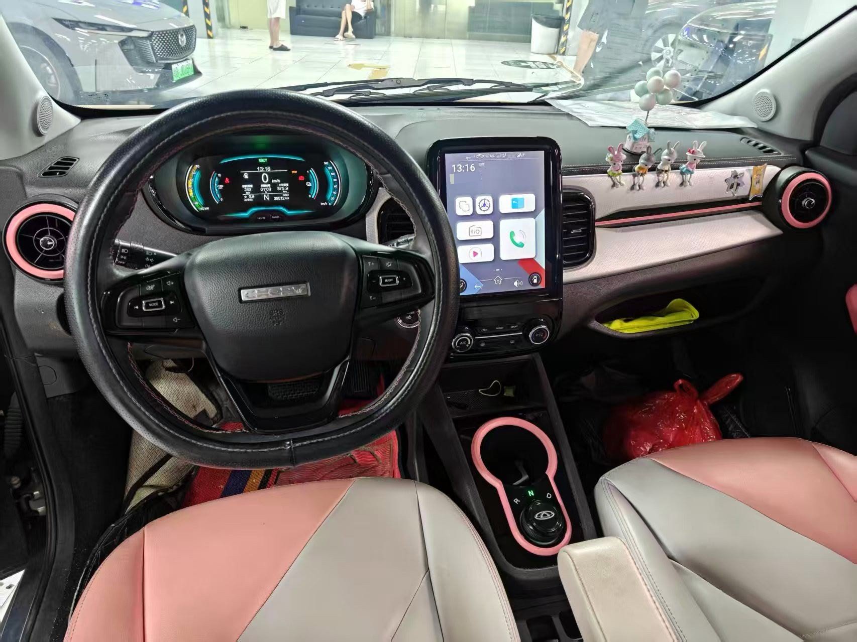 Chery 2022 eQ1 Sweet Pink Half Sugar Edition Ternary Lithium 30kW 301km (Facelift)