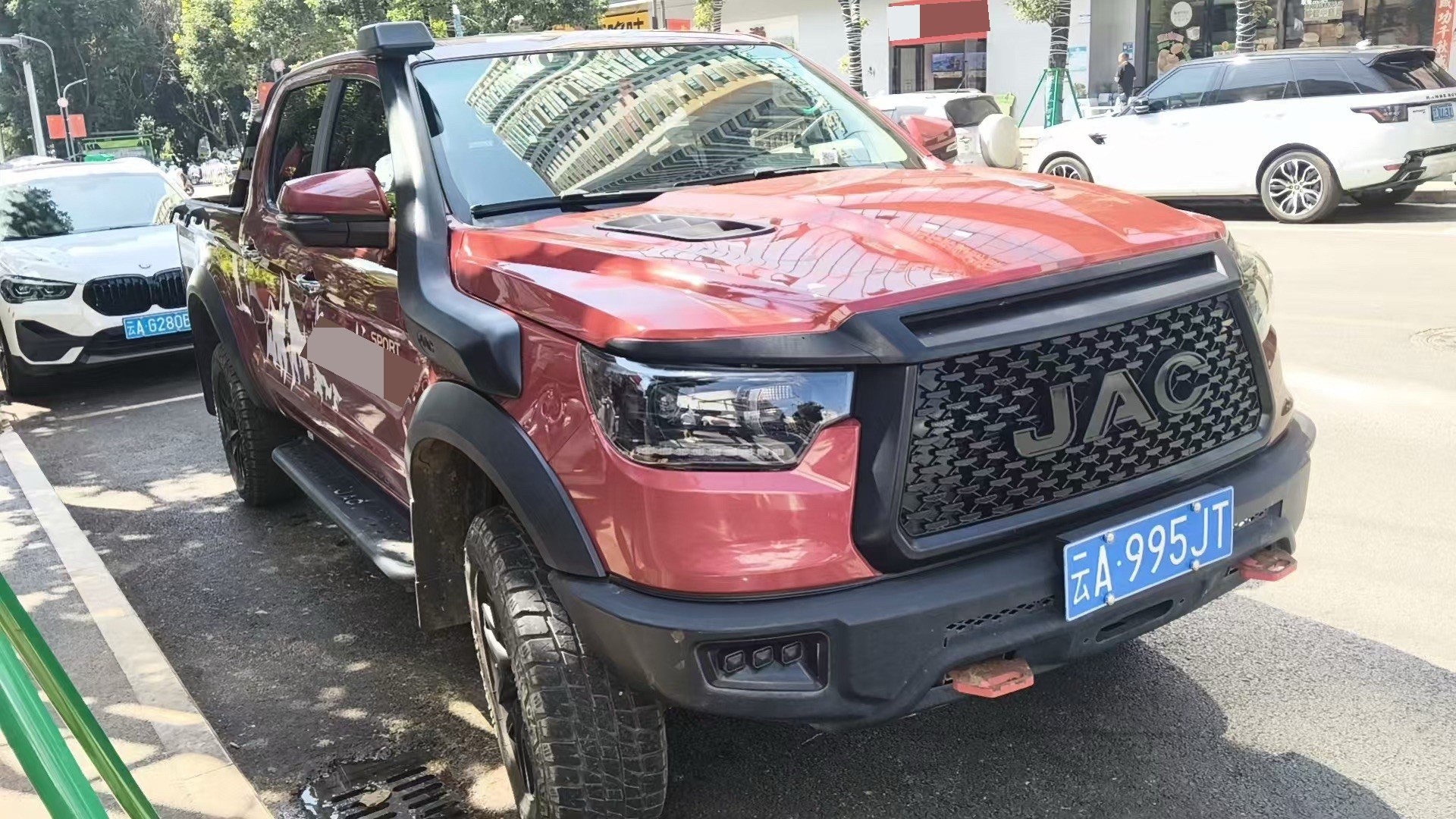 JAC 2024 Shuailing T8 PRO 2.0T Night Hawk Diesel 4WD Black Obsidian Edition Large Double