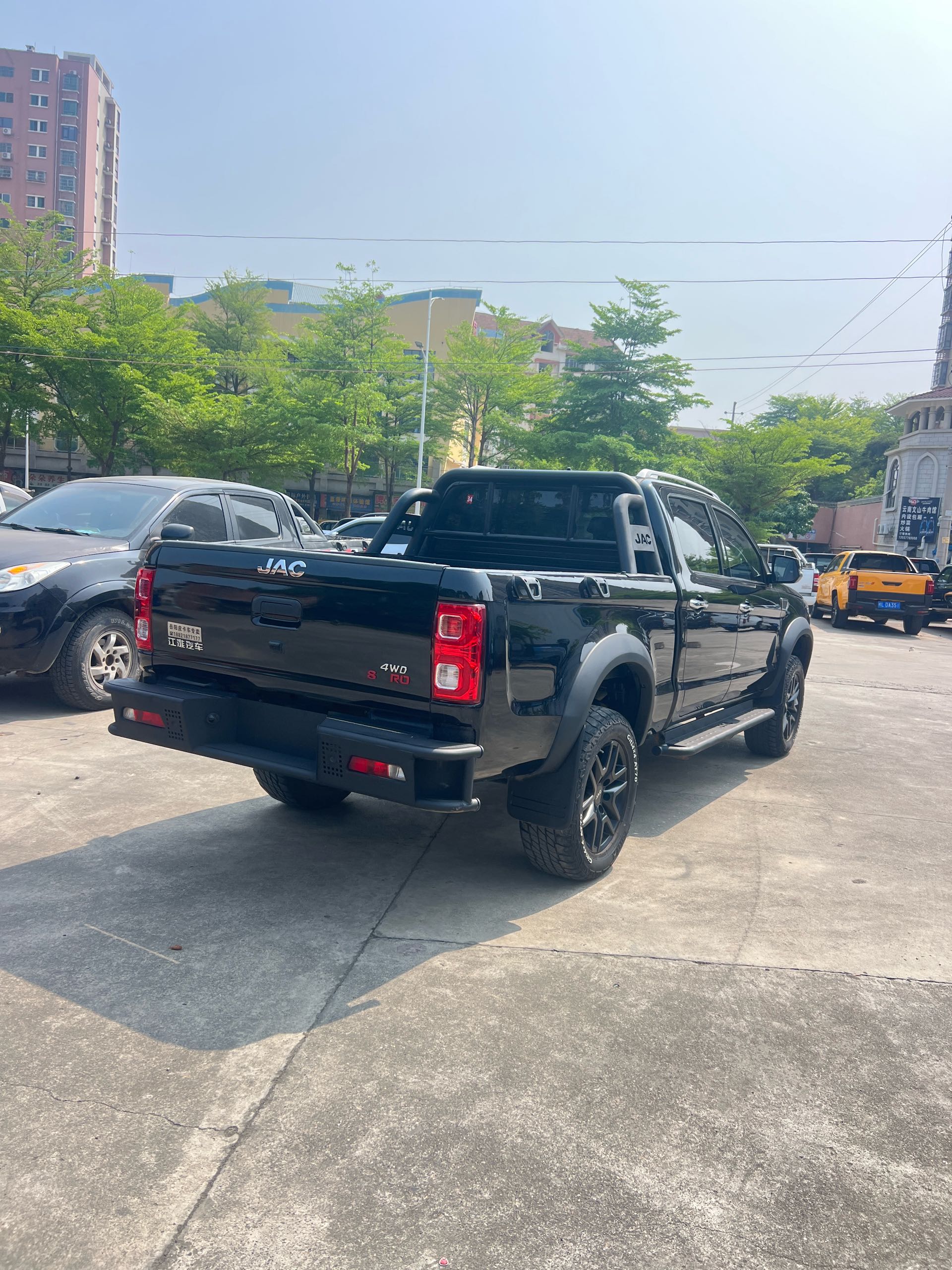 JAC 2022 Shuailing T8 PRO 2.0T 4WD Black Obsidian Edition Large Double